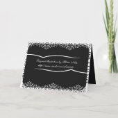 Carte Vintage noire (Dos)