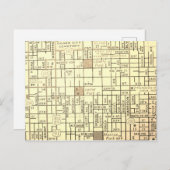 Carte Vintage Ogden, UT (Devant / Derrière)