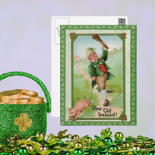 Carte vintage Old Dear Ireland