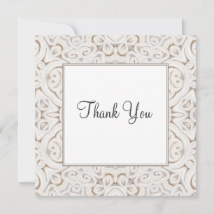 Carte Vintage paper lace wedding 