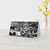 Carte vintage Paris Quartier Sainte Clotilde (Fleur jaune)