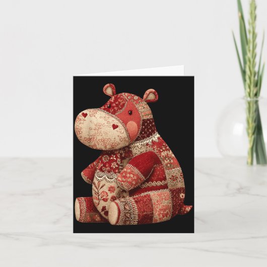 Carte Vintage Patchwork Hip Cute Boho Nursery  (Devant)