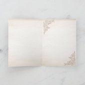 Carte vintage Pensées pour toi (Intérieur)