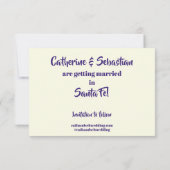 Carte Vintage père Noël Fe, NM (Dos)