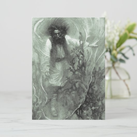 Carte Vintage Pirates, capitaine Goldsack par Howard Pyl (Debout devant)