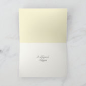 Carte vintage pivoine et rose merci (Intérieur)