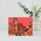 Carte vintage Retro Rodeo Valentine (Debout devant)