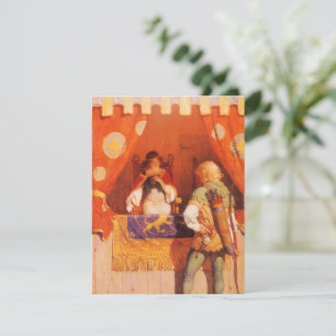 Carte Vintage Robin Hood rencontre Maid Marian par NC Wy