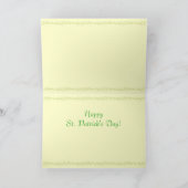 Carte Vintage Saint-Patrick (Intérieur)