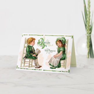 Carte Vintage Saint-Patrick