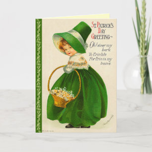 Carte Vintage Saint-Patrick
