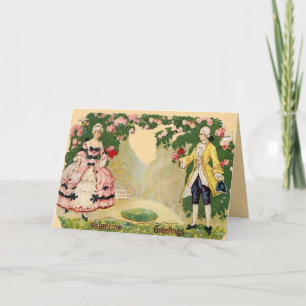 Carte vintage Saint-Valentin