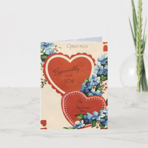 Carte vintage Saint-Valentin