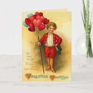 Carte vintage Saint-Valentin