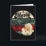 Carte Vintage Santa Claus Merry Christmas Face Old Fashi<br><div class="desc">Vintage Santa Claus Merry Christmas Face Old Fashioned</div>