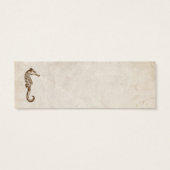 Carte vintage Seahorse (Dos)