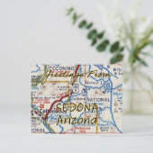 Carte Vintage Sedona AZ (Debout devant)