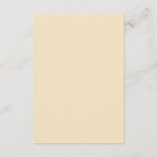 Carte vintage Silhouette Floral Mariage (Dos)