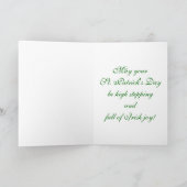 Carte Vintage St Patrick (Intérieur)