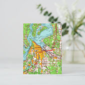 Carte Vintage Tacoma Washington (Debout devant)