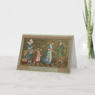 Carte Vintage - Un Nouvel An,