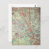 Carte Vintage Valdosta, GA (Devant / Derrière)