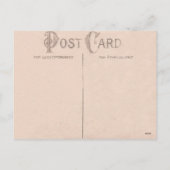 Carte vintage Valentine's Day sur mesure jolie fil (Dos)