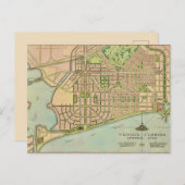 Carte Vintage Venice Florida (Devant / Derrière)