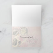 Carte Vintage Victorienne Joyeux anniversaire (Intérieur)