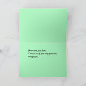 Carte Vintage voiture fleurs allemandes Joyeux anniversa (Intérieur)