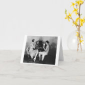 Carte Vintage - Vous serez toujours mon meilleur ami, (Fleur jaune)