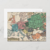 Carte Vintage voyage (Devant / Derrière)