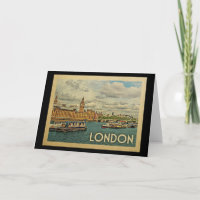 Vintage voyage de Londres Angleterre