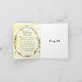 Carte Vintage Wedding Day Cats Card (Intérieur)