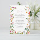 Carte Vintage Wedding Détail (Debout devant)