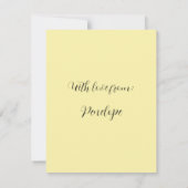 Carte vintage Wild Red Rose Valentin (Dos)