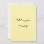 Carte vintage Wild Red Rose Valentin (Dos)