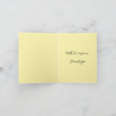 Carte vintage Wild Red Rose Valentin (Intérieur)