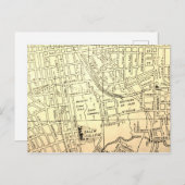 Carte Vintage Winston-Salem, NC (Devant / Derrière)