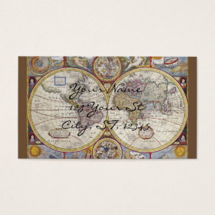 Carte Vintage World Traveller Thunder_Cove