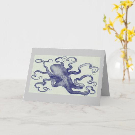 Carte vintblue (Fleur jaune)