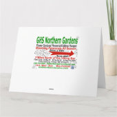 Carte Violet Bleu Sibérien Iris, Frère de César (Dos)