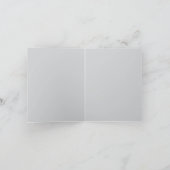 carte violet d'anniversaire moderne 8 photos carte (Intérieur)