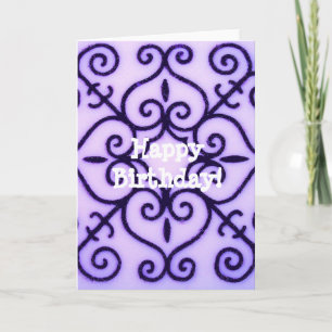 Carte Violet, Joyeux anniversaire !