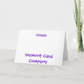 Carte Violettes (Dos)