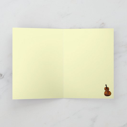 Carte Violon (Intérieur)