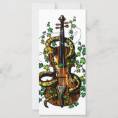 Carte Violon et serpent (Dos)