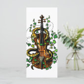 Carte Violon et serpent (Debout devant)