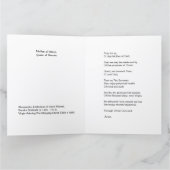 CARTE VIRGIN ADORER DORMIR CHRIST ENFANT (Intérieur)