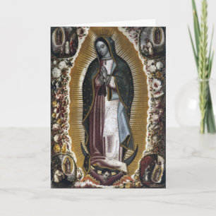 Carte Virgin of Guadalupe Sympathy Condolences